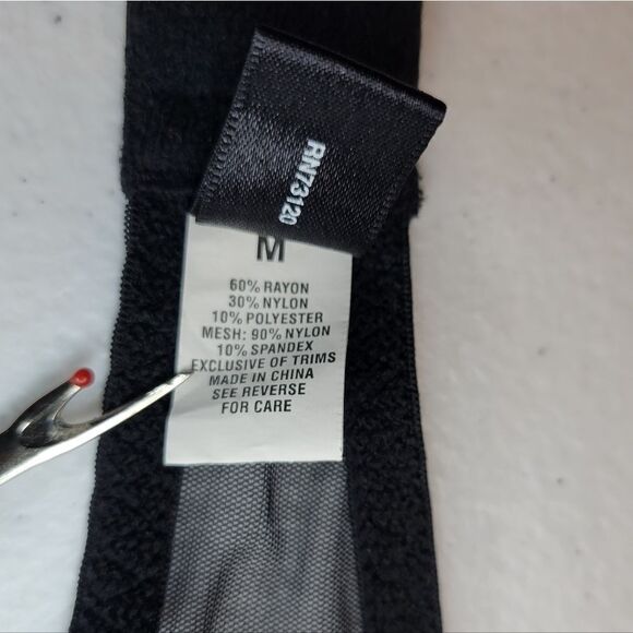 FREDERICK'S of Hollywood Green and Black Underwire Halter Bra Women's Medium Y2K - Picture 11 of 11